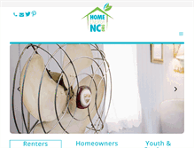 Tablet Screenshot of homeenergync.org